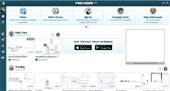 Desktop Screenshot of freeriderhd.com